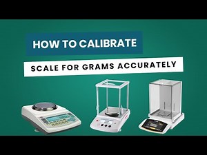 How to Calibrate a Gram Scale Accurately | Step-by-Step Digital Scale Calibration Guide