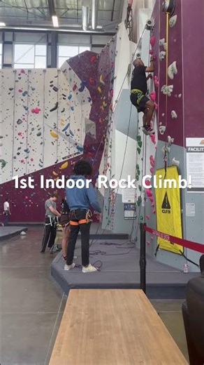 My Intro to Belay Class! #climbing #bouldering #lifeisbutadream #rockclimbinglife #progress