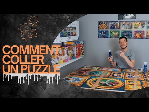 HOW TO GLUE A PUZZLE - [1000 to 60000 pieces]