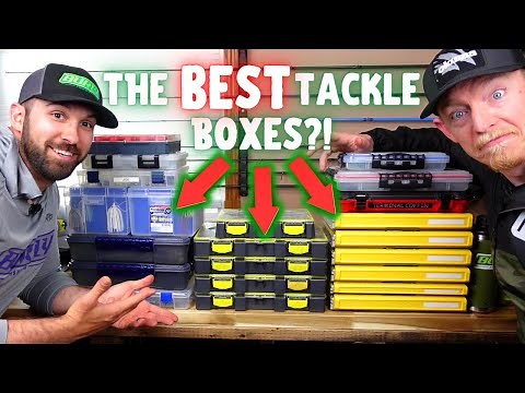 Buyers Guide: The BEST Tackle Boxes For 2021 (Tackle Storage Systems)