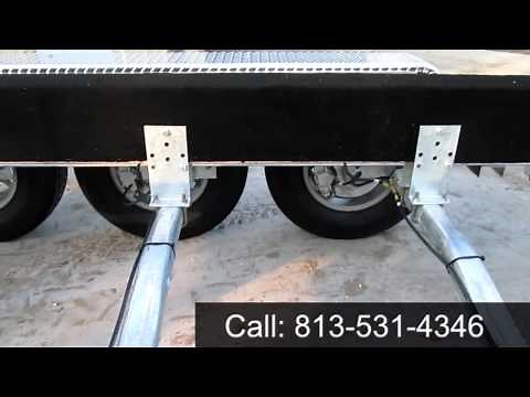 EasywayTrailers.com - Our Triple Axle Aluminum Boat Trailer Review