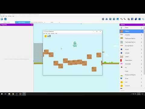 GDevelop Tutorial: Random Infinite Platforms/Terrain