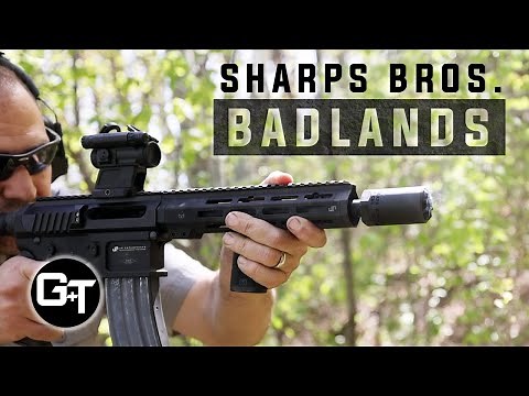 Sharps Bros Badlands Muzzle Brake and Blast Deflector
