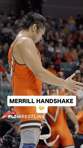 Cody Merrill helps Oklahoma State advance to the semifinals at #nationalduals