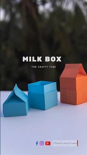Crafting a DIY Paper Milk Box: Step-by-Step Tutorial | Eco-Friendly & Fun Project