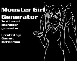 Monster Girl Generator by mcphersonsound
