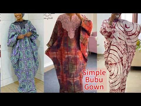 How to Cut & Sew a Simple Bubu Dress | Easiest Sewing Tutorial #fashion #bubu