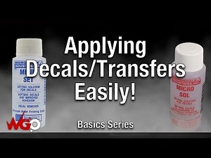 Applying Decals/Transfers Easily!