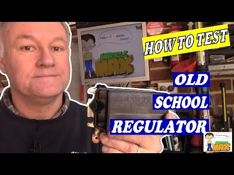 How To Test An Old School Voltage Regulator