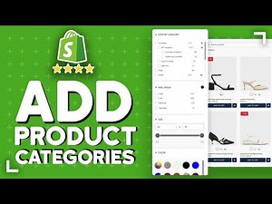 How To Add Product Categories In Shopify (For beginners 2025