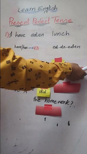 Learn Present Perfect Tense with Easy Examples | English Grammar Lesson #English #Grammar #Tense