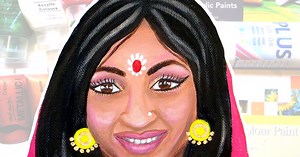 How to Paint a Face with Acrylics