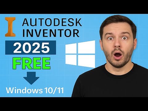 How to Download Autodesk Inventor 2025 FREE | Official for Windows 10/11 | inventor download student