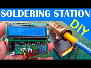 DIY Simple Soldering Station using Arduino Nano | Homemade