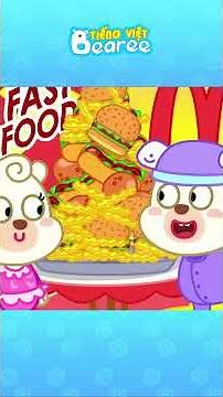 Toang Rồi! Bearee Giấu Mẹ Làm Phòng McDonald's Bí Mật Dưới Gầm Giường! #shorts #bearee #hoathinh