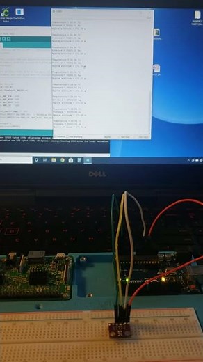 BMP280 temperature and pressure sensor via i2c on arduino uno r3