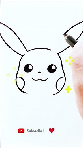How to Draw Pikachu | Pokemon