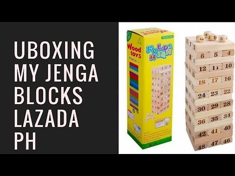 Dominate Jenga: 54-piece Wooden Block Stack Challenge