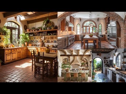 44 Charming Small Cottage kitchen ideas||Meditarian kitchen designs||interior cottage kitchens