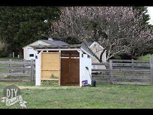 How to Build a Goat House: Siding & Roofing
