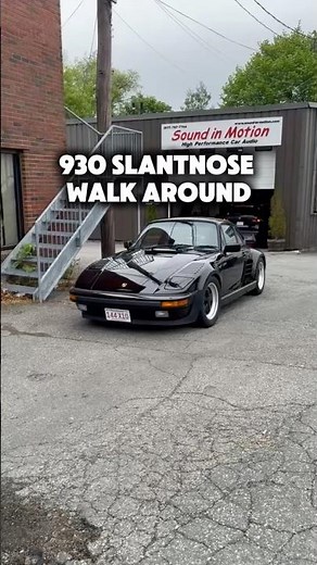 Porsche 930 Turbo Slantnose | Rare Flachbau History & What Makes It Special