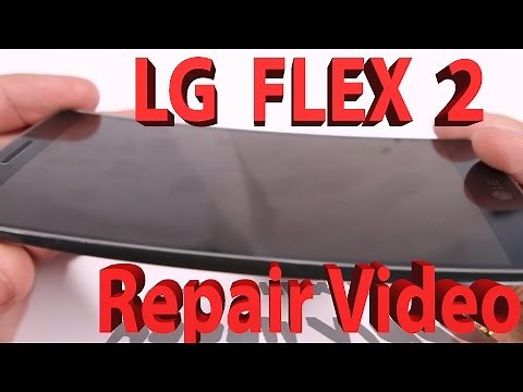 LG G Flex 2 Screen Repair, Charging port fix, Battery replacement video