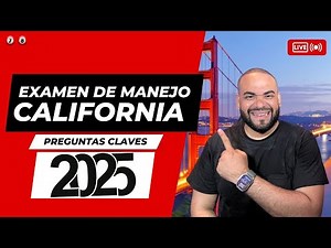EXAMEN TEORICO DE MANEJO CALIFORNIA 2025 I Aprobarás con estas preguntas #7,8