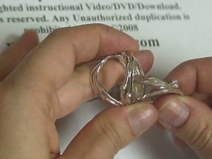 Puzzle Ring Solution for 8 Band Puzzle Rings 84SM