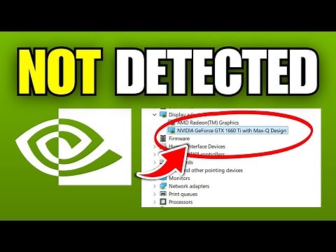 How To Fix NVIDIA Graphics Card Not Detected in Windows 11