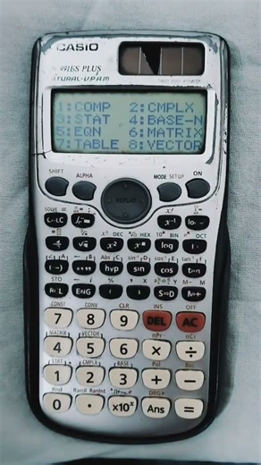 How to make scientific calculator back to normal mode after binary conversion. #casio