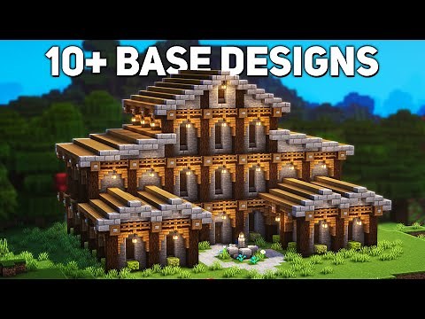 10+ Base Designs for Survival Minecraft 1.19 #2