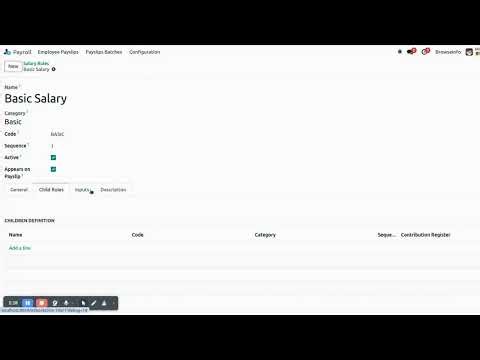 How to Create Employee Payslip based on Timesheet Activity in Community Edition Odoo App Feature