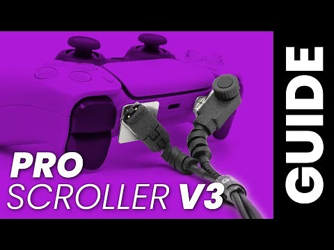 ProScroller V3 Instruction | How to attach your ProScroller | Controller Scroll Wheel