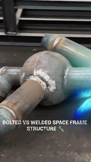 Bolted vs Welded Space Frame Structure 🔧