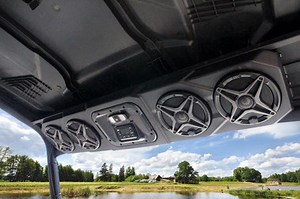 Can-Am Defender Four Speaker Weatherproof Sound Bar