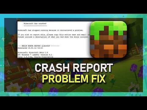 Minecraft - How To Fix Crash Report - Windows 10 (Minecraft Crashes on PC Fix)