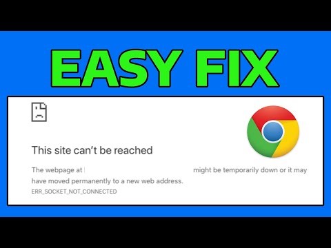 How To Fix ERR_SOCKET_NOT_CONNECTED Google Chrome Error