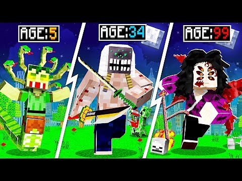 Evolving DEMON to GOD DEMON in MINECRAFT!