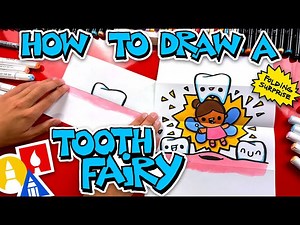 How To Draw A Tooth Fairy Taking A Tooth - Videos For Kids