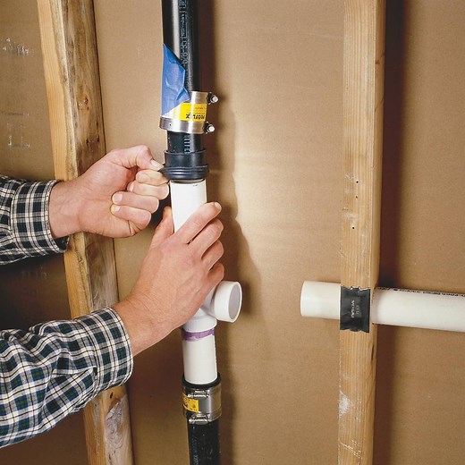 How to Connect a PVC Pipe to ABS Pipe