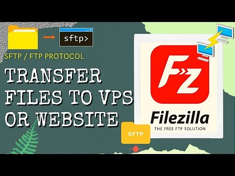 ⚡ FileZilla SFTP / FTP - How to Transfer Files to VPS Server Windows 10 Ubuntu Linux | SSH /RSA Key