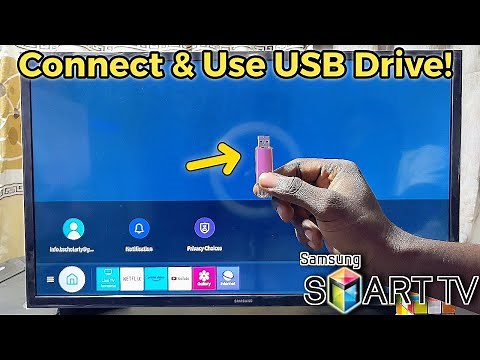 How to Use a USB Drive on Samsung Smart TV!