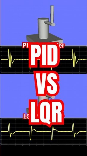 PID vs LQR Controller #controller #arduino #matlab #engineering #simulation #fun
