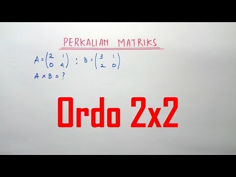 Perkalian Matriks Ordo 2x2