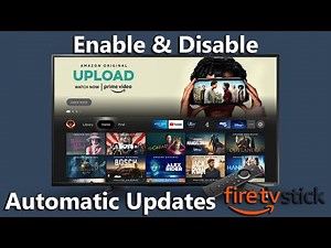How To Enable/Disable Automatic App Updates On Amazon Fire TV