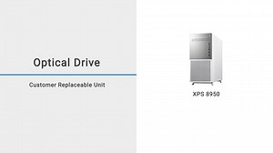 How to replace the optical drive on the XPS 8950