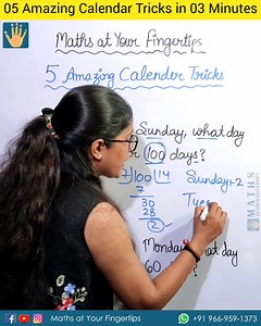 11K views · 79 reactions | Maths at Your Fingertips on Reels | Facebook