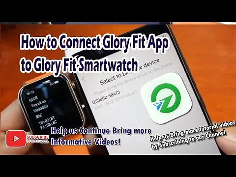 How to Connect Glory Fit App to Glory Fit Smartwatch on Android