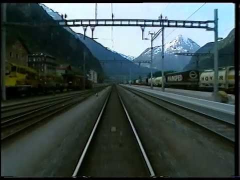 Zürich - Milano Centrale Im Führerstand