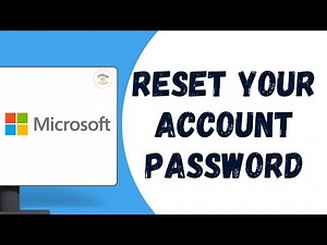 How to Reset Your Microsoft Account Password Reset Forgot Microsoft Password